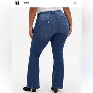 Torrid Blue bombshell Flare Women's Jeans 20 R